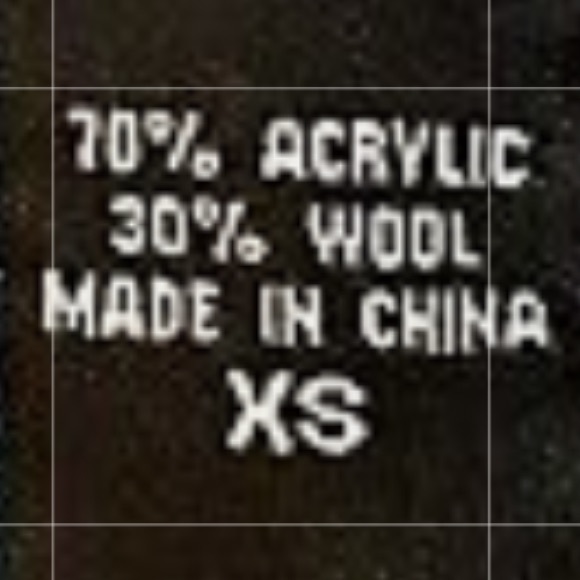 MODA International Shawl-Collar Open Front Wool Blend Cardigan Buckle Closures - Picture 7 of 7